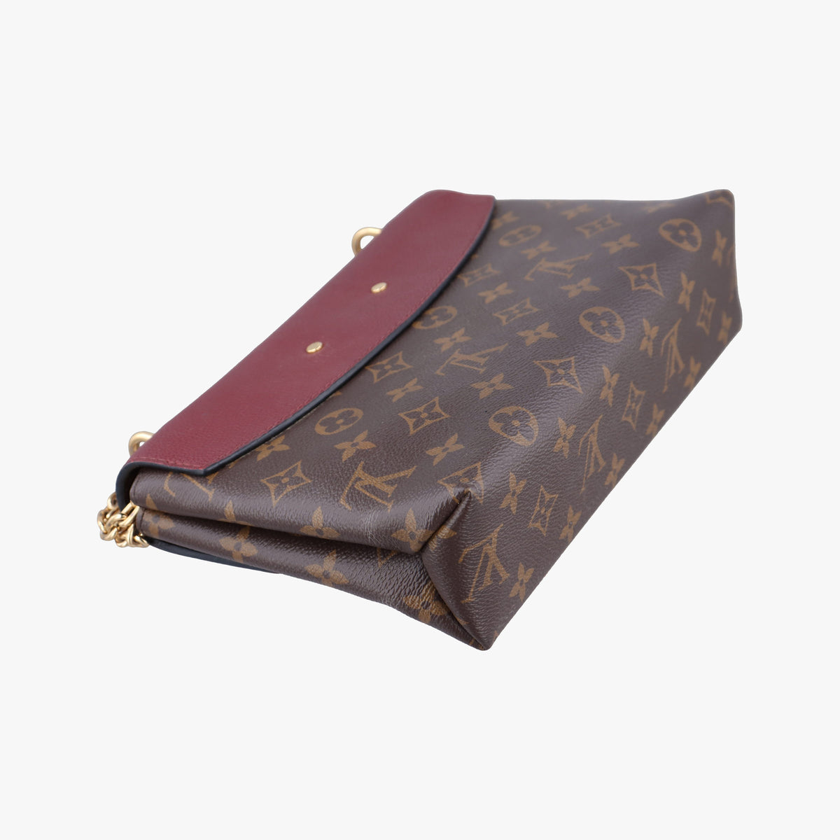 SAINT PLACIDE brown×Bordeaux Monogram Canvas×calf leather M43715 CA0129サンプラシード モノグラム/ブラウン×ボルドー モノグラムキャンバス×カーフレザー M43715 CA0129