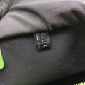 UNICEF Joy Green x White x Black PVC coated canvas 189895 G1880956ユニセフ ジョイ グリーン×ホワイト×ブラック PVCコーティングキャンバス 189895 G1880956