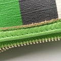 UNICEF Joy Green x White x Black PVC coated canvas 189895 G1880956ユニセフ ジョイ グリーン×ホワイト×ブラック PVCコーティングキャンバス 189895 G1880956