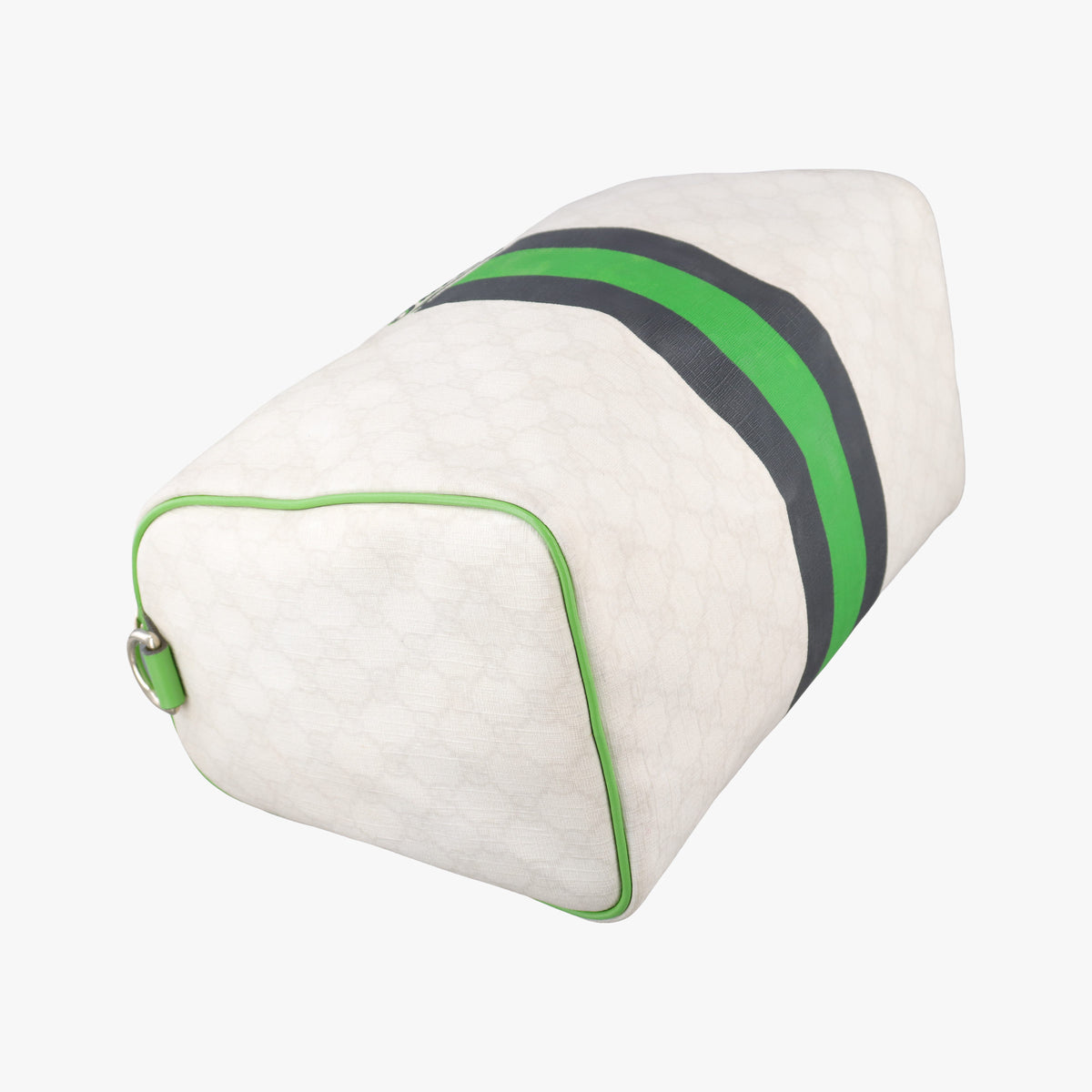 UNICEF Joy Green x White x Black PVC coated canvas 189895 G1880956ユニセフ ジョイ グリーン×ホワイト×ブラック PVCコーティングキャンバス 189895 G1880956