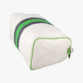 UNICEF Joy Green x White x Black PVC coated canvas 189895 G1880956ユニセフ ジョイ グリーン×ホワイト×ブラック PVCコーティングキャンバス 189895 G1880956