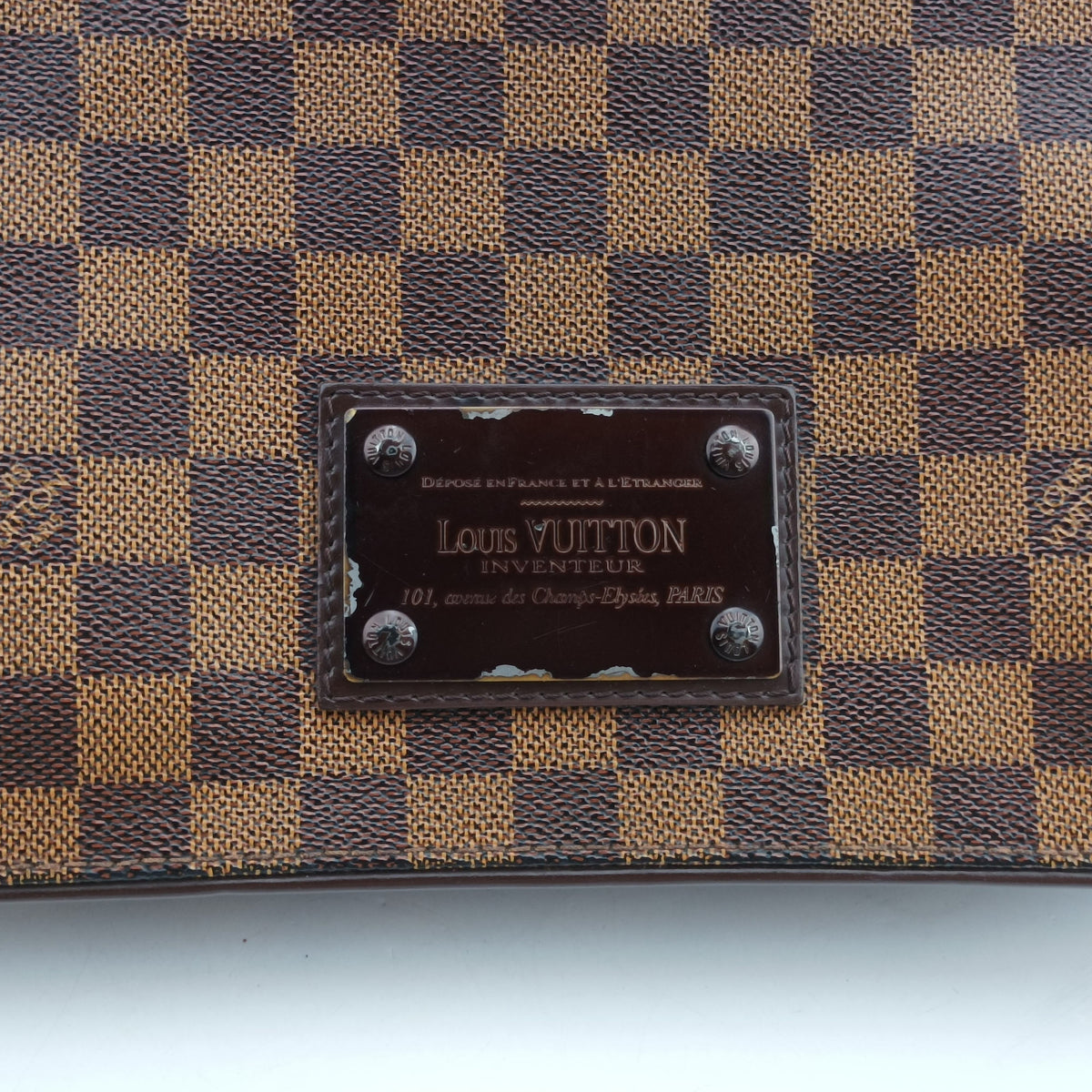 District MM EBENE Damier Canvas N41212 SR4018ディストリクト MM エベヌ ダミエキャンバス N41212 SR4018