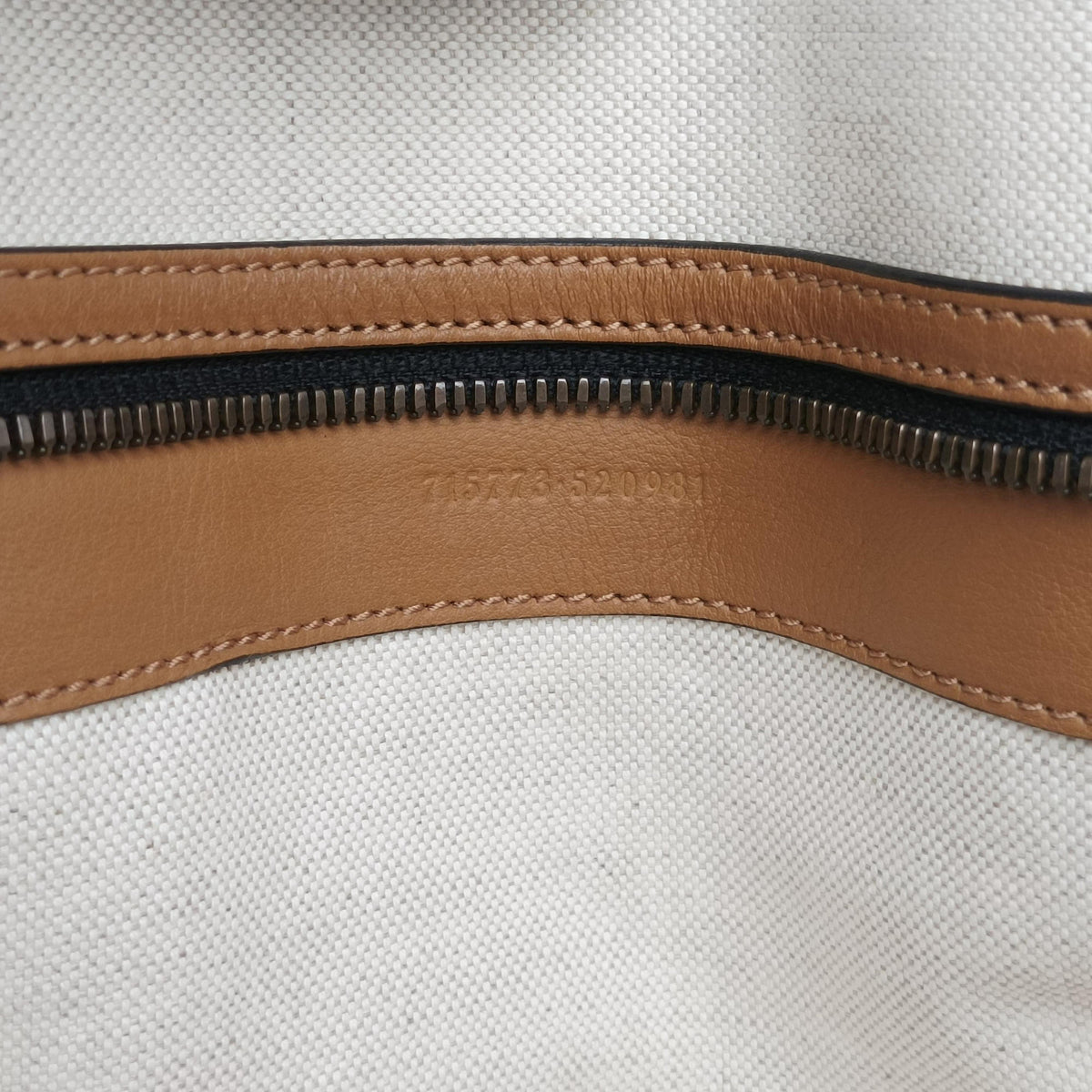 Ophidia Black×Brown canvas×leather 715773 H038963919オフィディア ブラック×ブラウン キャンバス×レザー 715773 H038963919