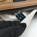 Ophidia Black×Brown canvas×leather 715773 H038963919オフィディア ブラック×ブラウン キャンバス×レザー 715773 H038963919