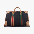 Ophidia Black×Brown canvas×leather 715773 H038963919オフィディア ブラック×ブラウン キャンバス×レザー 715773 H038963919
