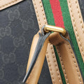 Ophidia Black×Brown canvas×leather 715773 H038963919オフィディア ブラック×ブラウン キャンバス×レザー 715773 H038963919