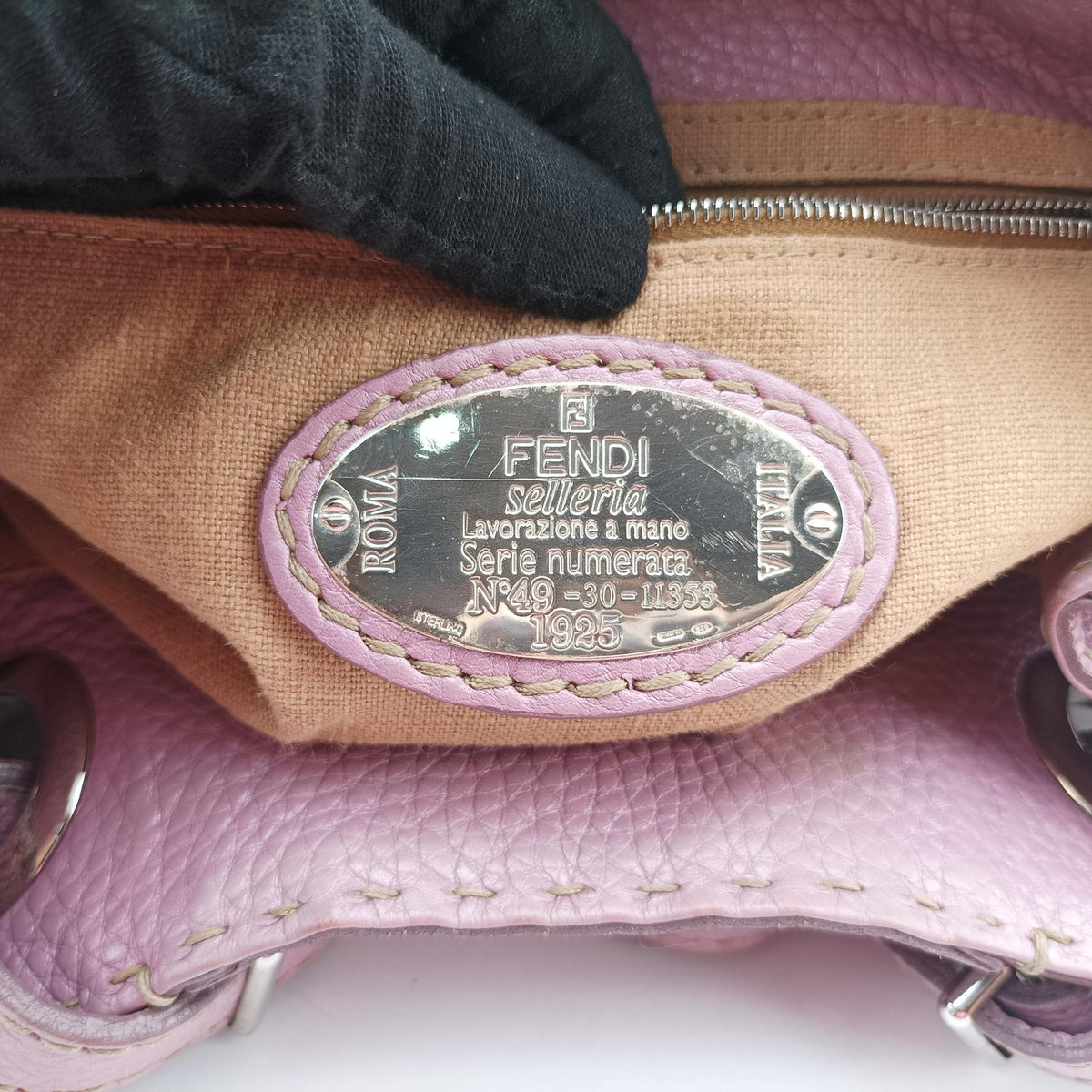 Selleria Pomodorino Pink Leather 8BR595 2454-8BR595-NDU-089トマトサドルリー ピンク レザー 8BR595 2454-8BR595-NDU-089