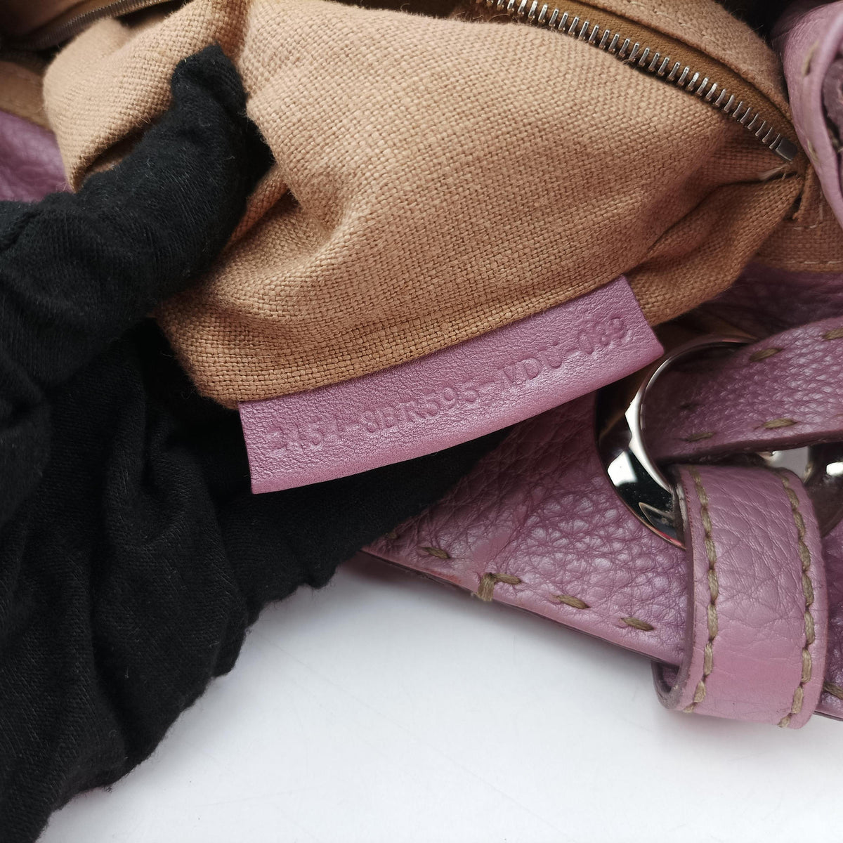 Selleria Pomodorino Pink Leather 8BR595 2454-8BR595-NDU-089トマトサドルリー ピンク レザー 8BR595 2454-8BR595-NDU-089