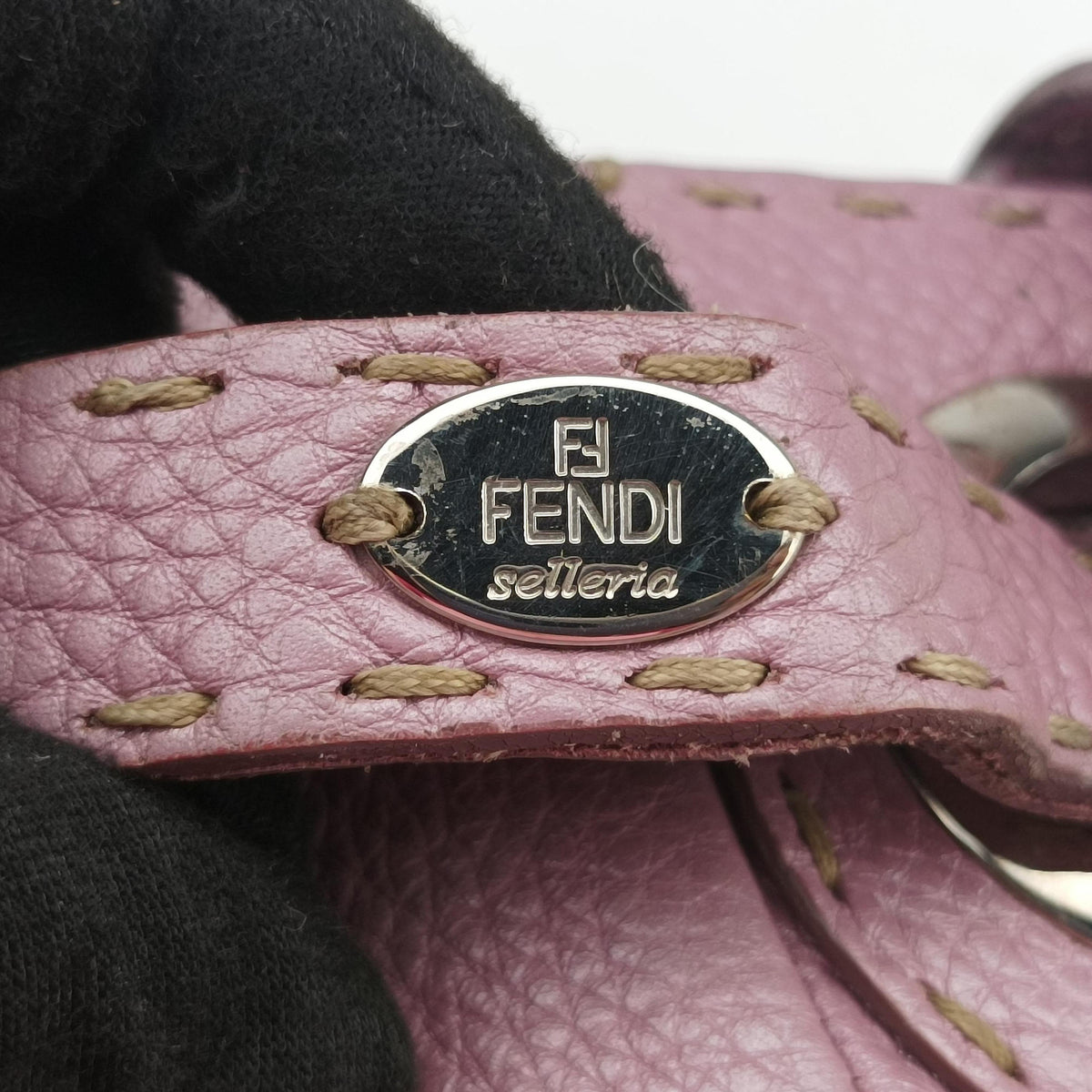 Selleria Pomodorino Pink Leather 8BR595 2454-8BR595-NDU-089トマトサドルリー ピンク レザー 8BR595 2454-8BR595-NDU-089