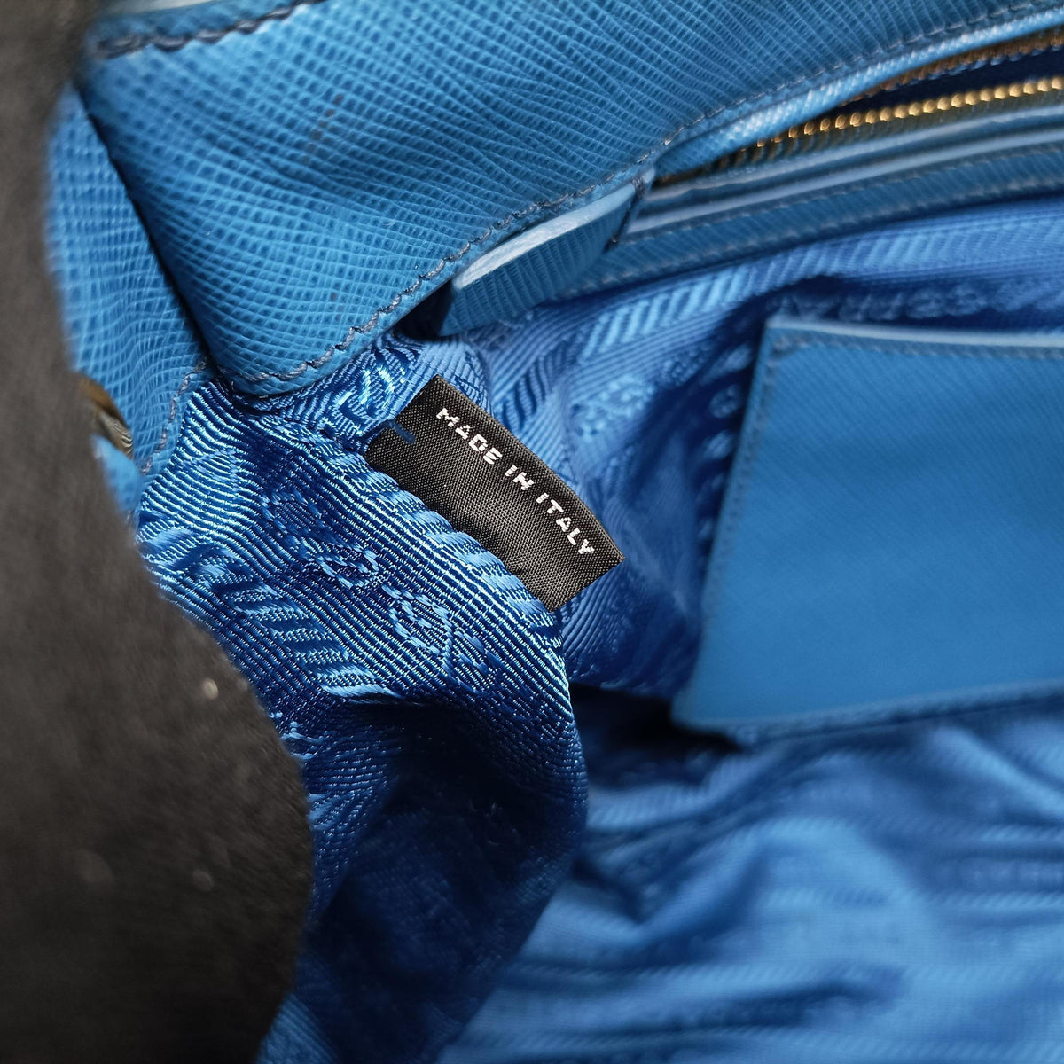Galleria Blue SAFFIANO Leather BN1786 31/X 158ガレリア ブルー サフィアーノレザー BN1786 31/X 158