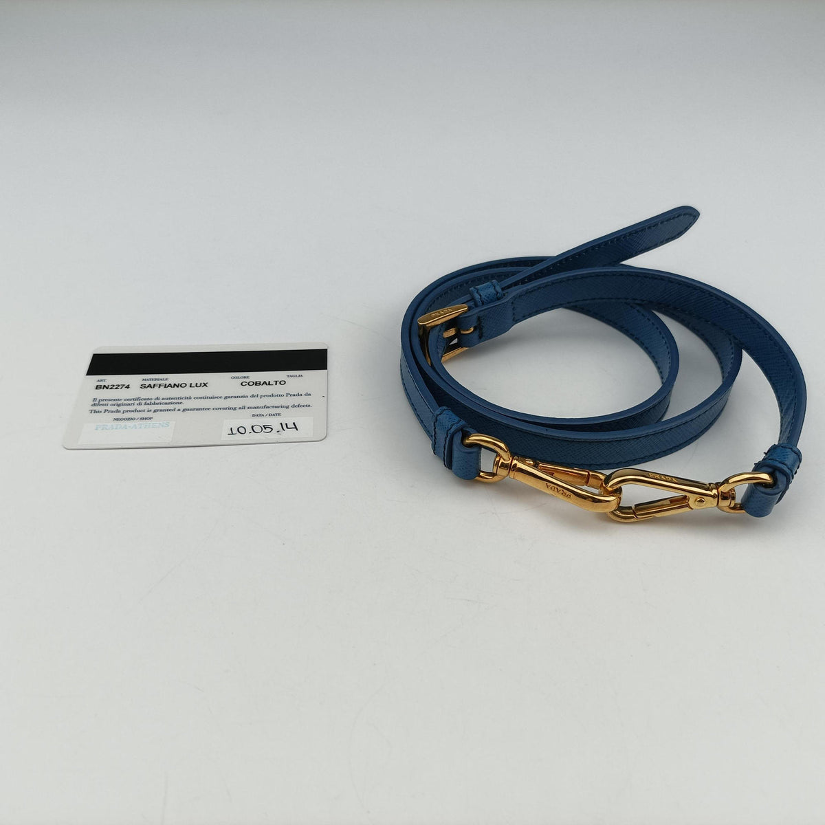 Galleria Blue SAFFIANO Leather BN1786 31/X 158ガレリア ブルー サフィアーノレザー BN1786 31/X 158