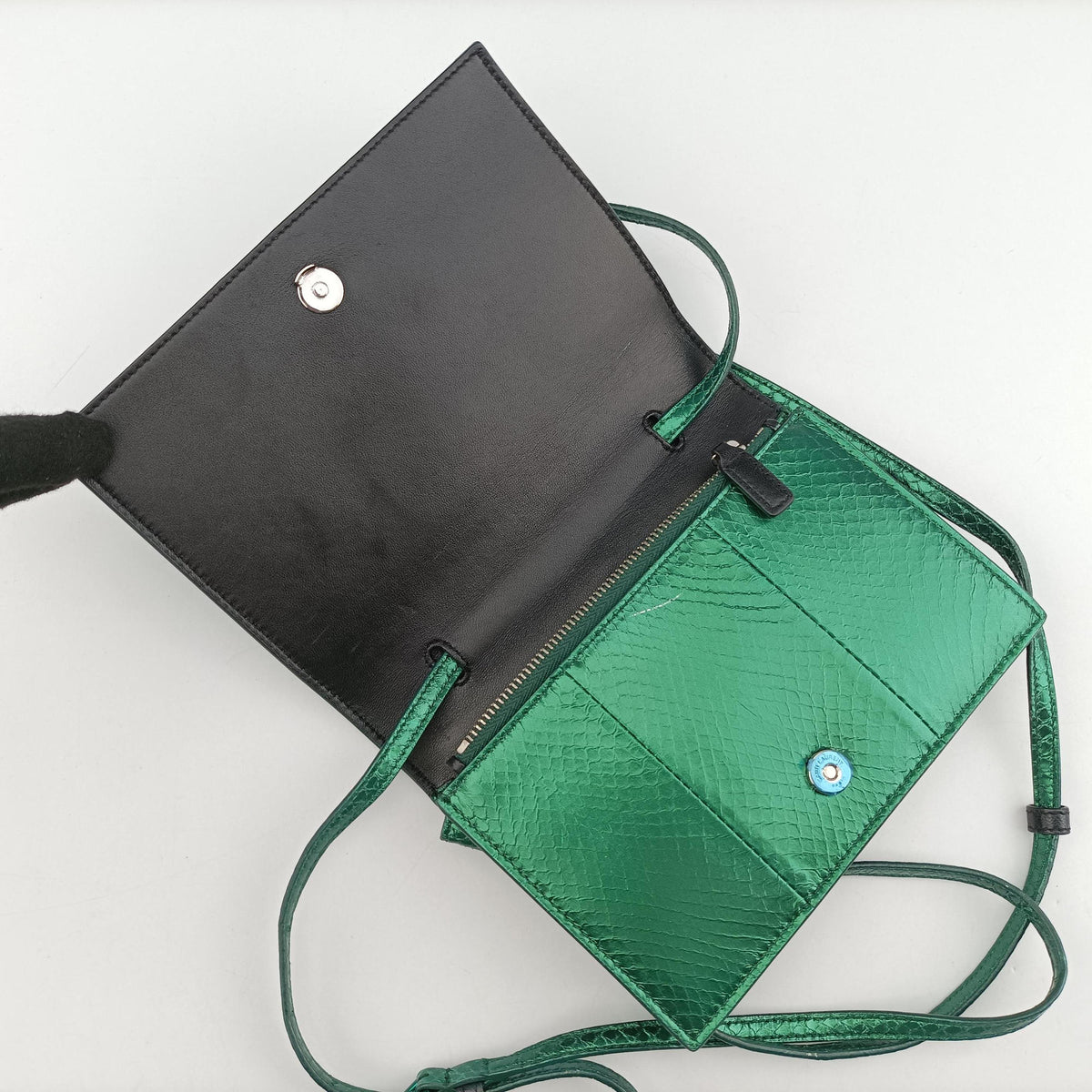 Kate toy Green snakeskin 491152 GUE491152.0717ケイト トイ グリーン ヘビ革 491152 GUE491152.0717