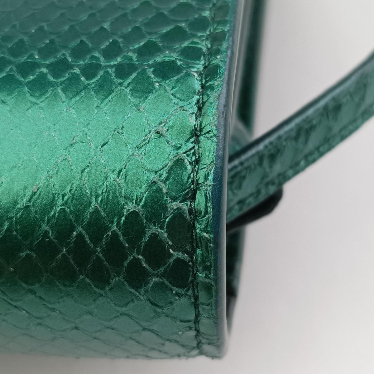 Kate toy Green snakeskin 491152 GUE491152.0717ケイト トイ グリーン ヘビ革 491152 GUE491152.0717