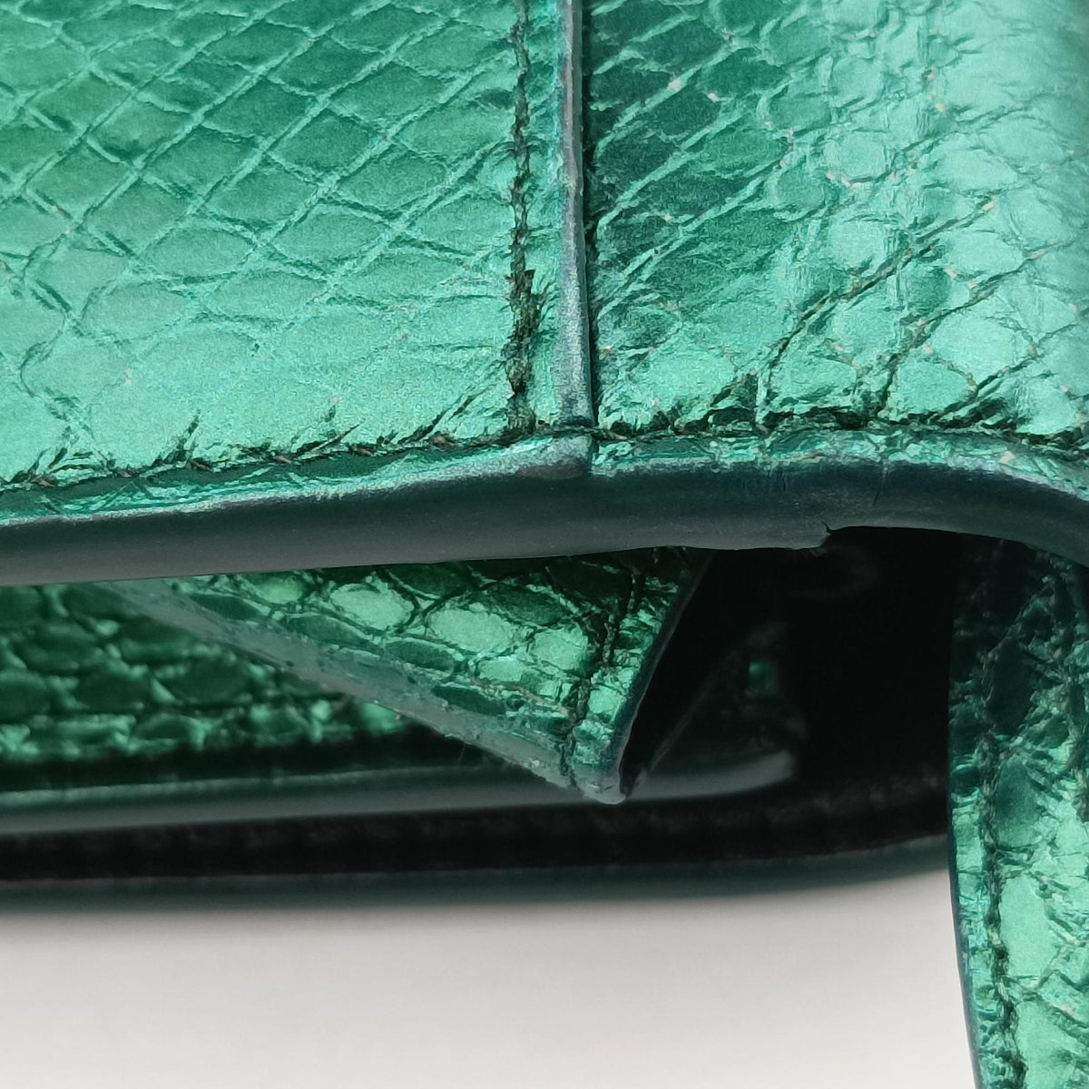 Kate toy Green snakeskin 491152 GUE491152.0717ケイト トイ グリーン ヘビ革 491152 GUE491152.0717
