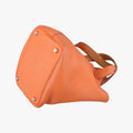 Picotin Lock Orange Taurillon Clemence F▢Mピコタン ロック オレンジ トリヨンクレマンス F▢M