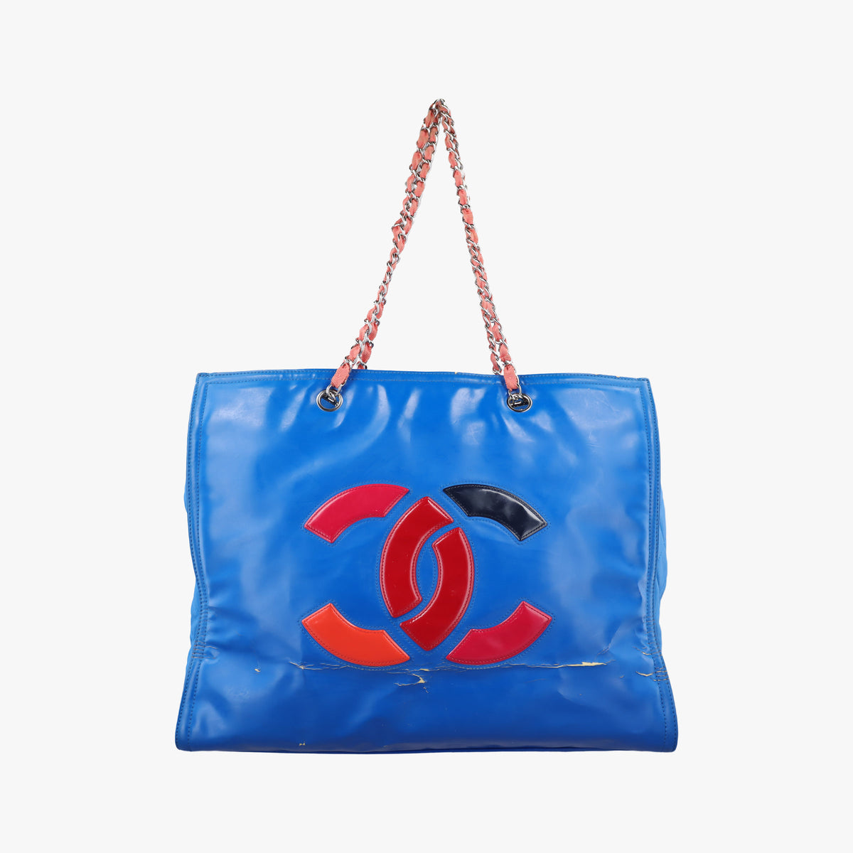 Cocomark Shopping Blue Patent Leather 15797813ココマーク ショッピング ブルー パテント 15797813