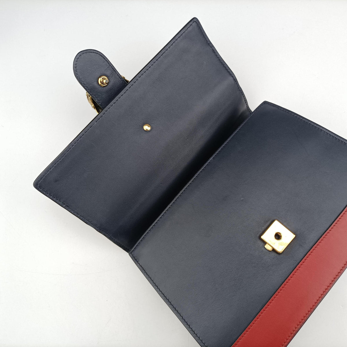 Dionysus bamboo Black×green×red Leather 448075 D022767136ディオニュソス バンブー ブラック ×グリーン×レッド レザー 448075 D022767136