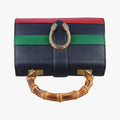 Dionysus bamboo Black×green×red Leather 448075 D022767136ディオニュソス バンブー ブラック ×グリーン×レッド レザー 448075 D022767136