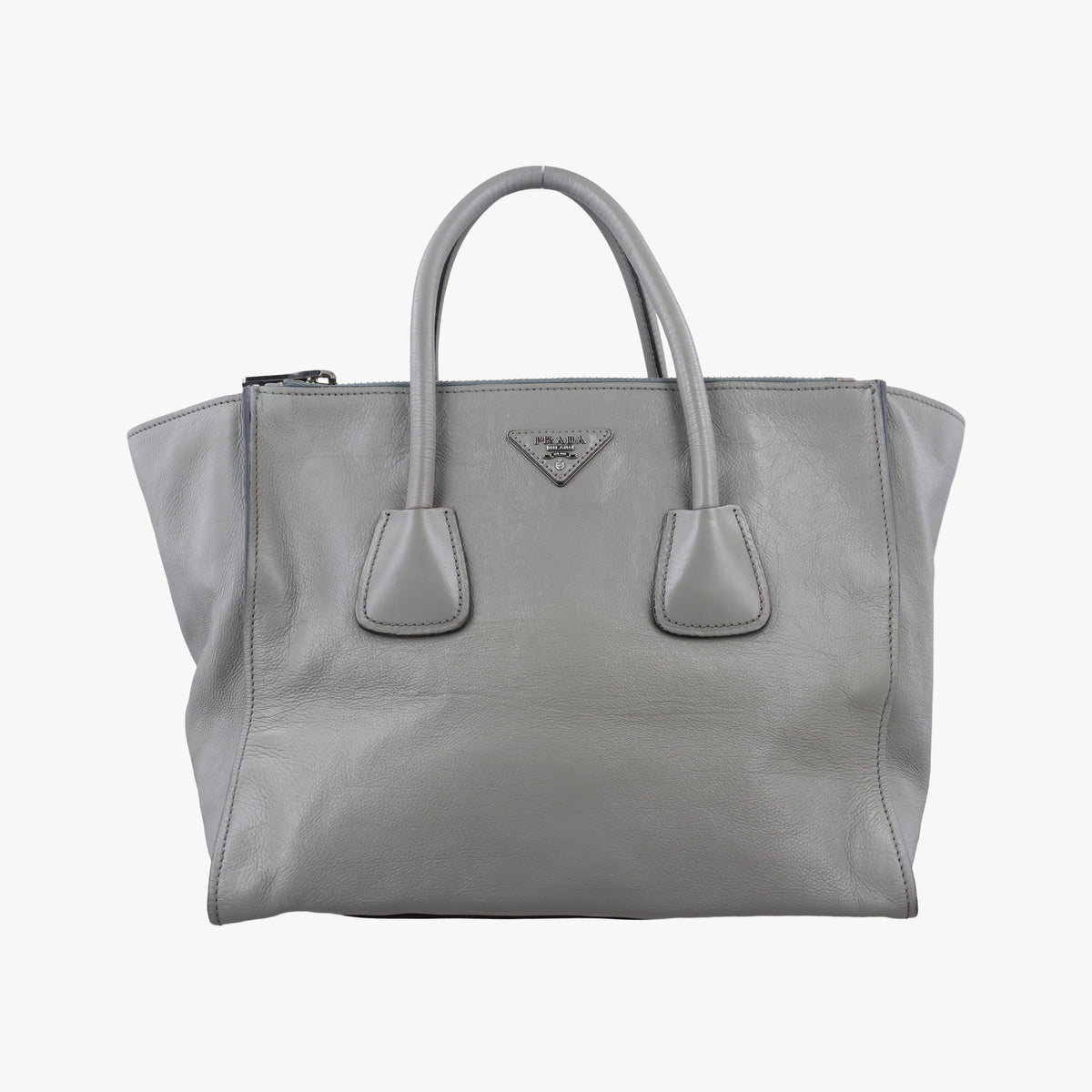 Glace Twin Pocket Tote Grey leather B2625M 14/Fグレース ツインポケットトート グレー レザー B2625M 14/F