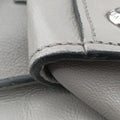 Glace Twin Pocket Tote Grey leather B2625M 14/Fグレース ツインポケットトート グレー レザー B2625M 14/F