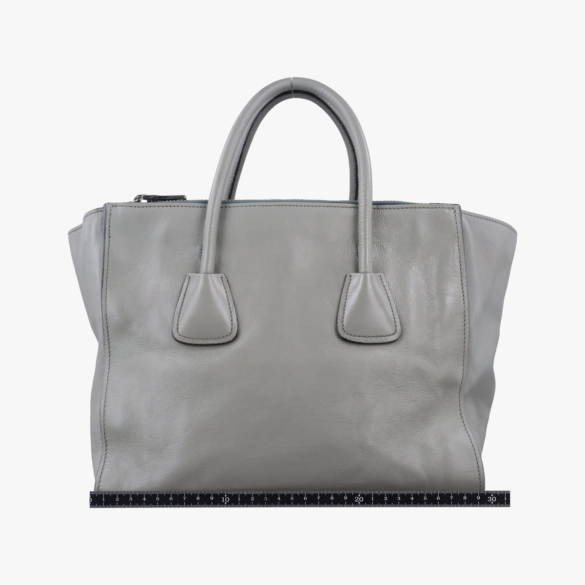 Glace Twin Pocket Tote Grey leather B2625M 14/Fグレース ツインポケットトート グレー レザー B2625M 14/F
