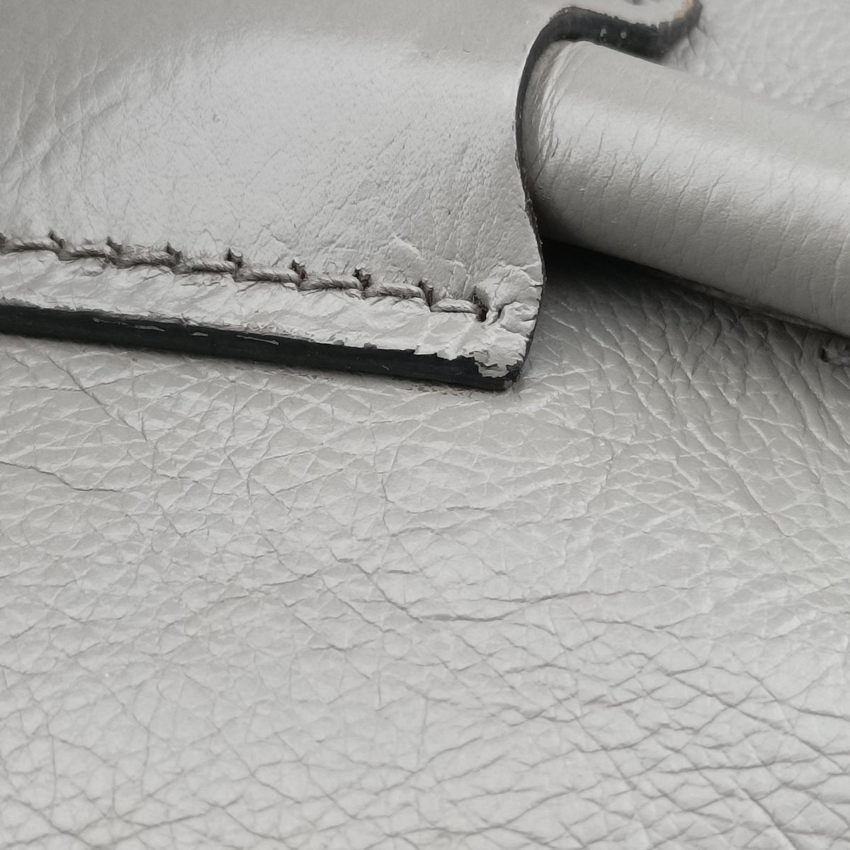 Glace Twin Pocket Tote Grey leather B2625M 14/Fグレース ツインポケットトート グレー レザー B2625M 14/F