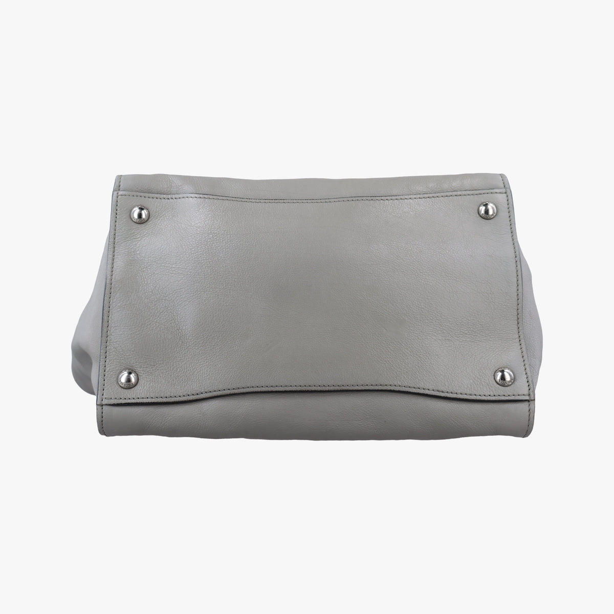 Glace Twin Pocket Tote Grey leather B2625M 14/Fグレース ツインポケットトート グレー レザー B2625M 14/F