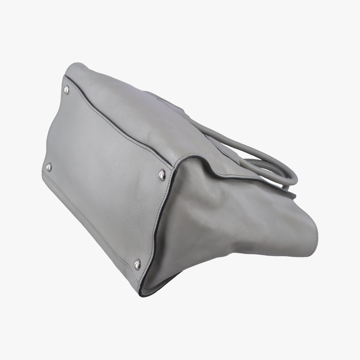Glace Twin Pocket Tote Grey leather B2625M 14/Fグレース ツインポケットトート グレー レザー B2625M 14/F