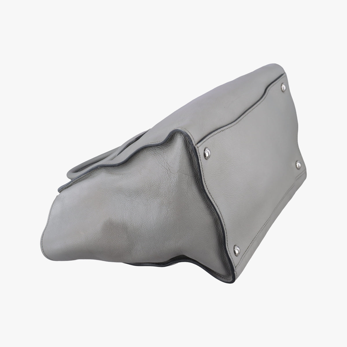 Glace Twin Pocket Tote Grey leather B2625M 14/Fグレース ツインポケットトート グレー レザー B2625M 14/F