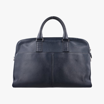 Zip Briefcase Navy leather 05-BO-0165ジップブリーフケース ネイビー レザー 05-BO-0165