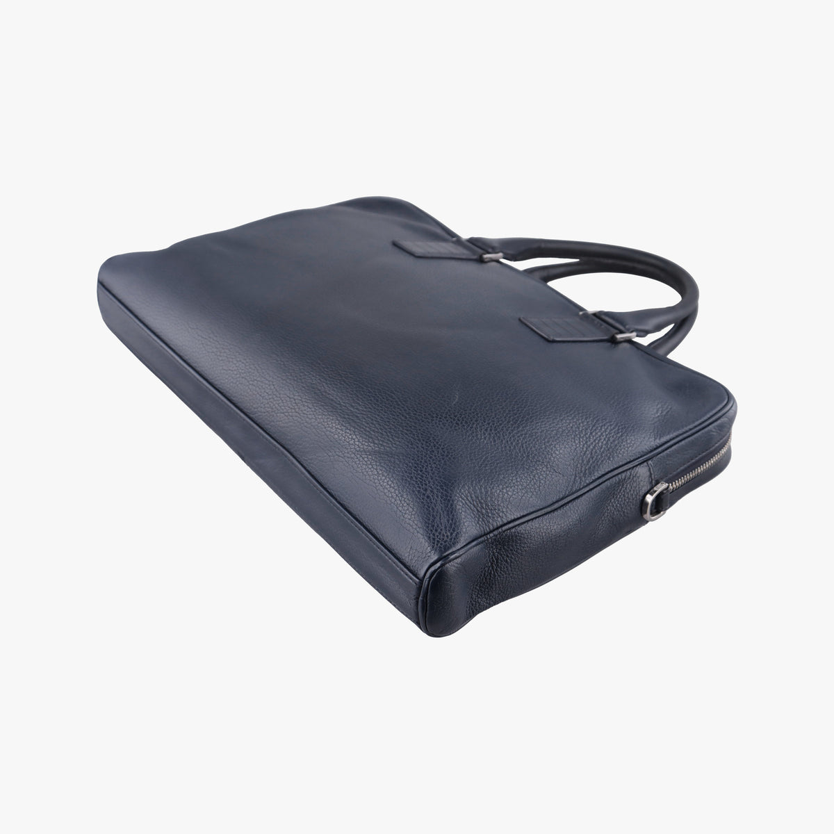 Zip Briefcase Navy leather 05-BO-0165ジップブリーフケース ネイビー レザー 05-BO-0165