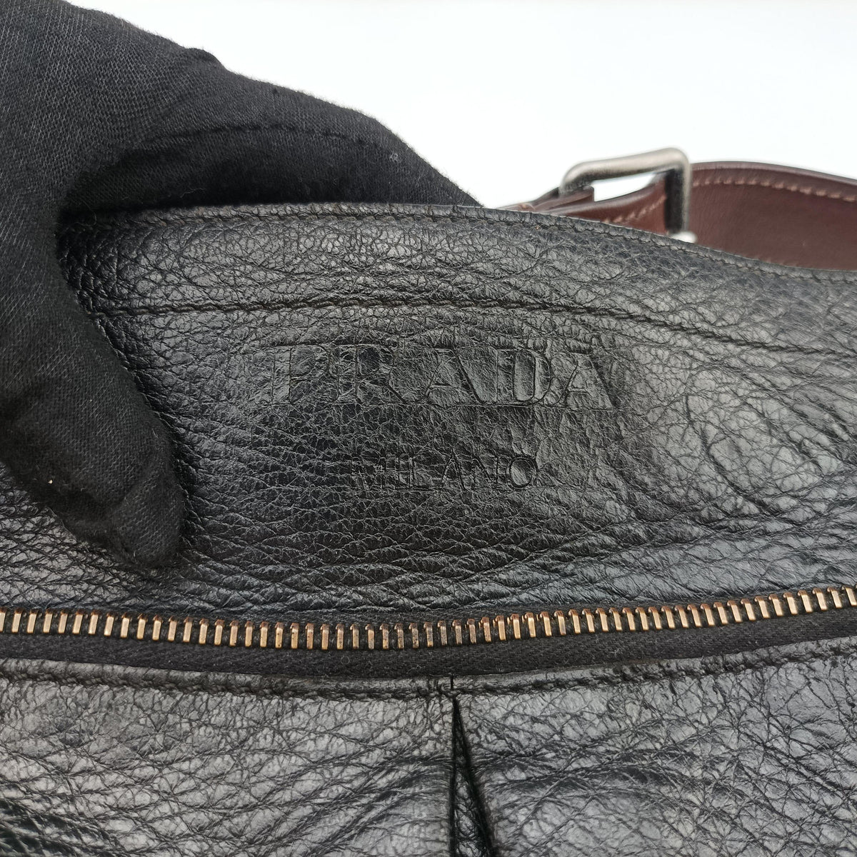 Logo Black Leather VA0802 31/Dロゴ ブラック レザー VA0802 31/D