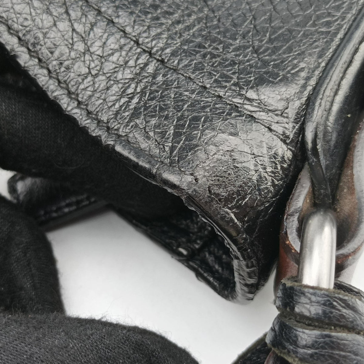 Logo Black Leather VA0802 31/Dロゴ ブラック レザー VA0802 31/D
