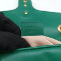 GG Marmont Green Leather 443497 G027711824GGマーモント グリーン レザー 443497 G027711824