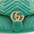 GG Marmont Green Leather 443497 G027711824GGマーモント グリーン レザー 443497 G027711824