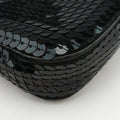 Jackie Black Sequin x Leather 147800 ジャッキー ブラック スパンコールxレザー 147800