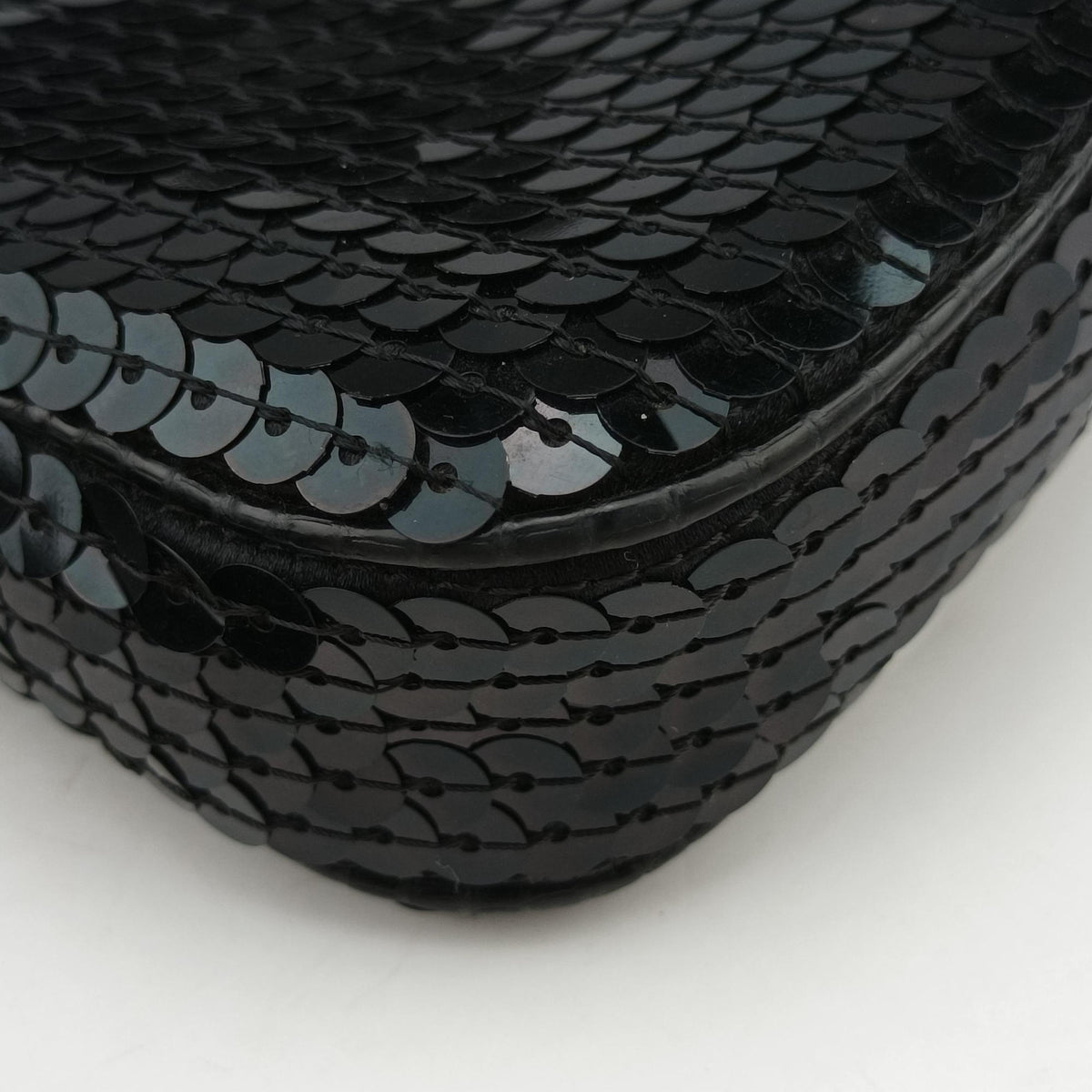 Jackie Black Sequin x Leather 147800 ジャッキー ブラック スパンコールxレザー 147800