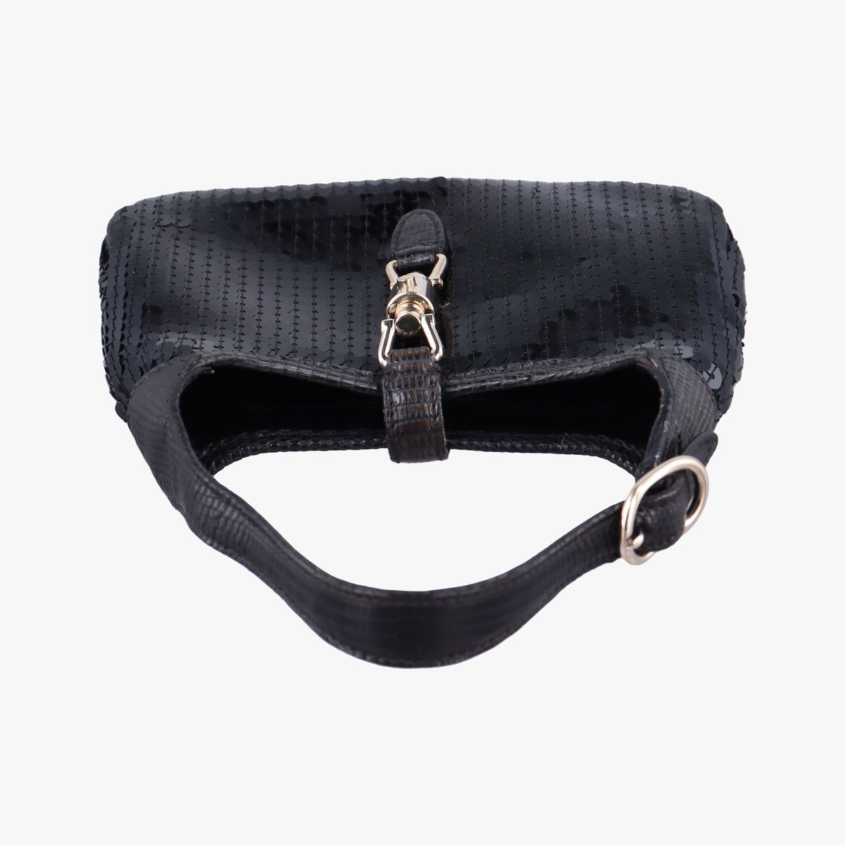 Jackie Black Sequin x Leather 147800 ジャッキー ブラック スパンコールxレザー 147800