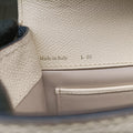 Iside White × Black Calfskin N 489349イジィデ ホワイト × ブラック カーフスキン N 489349