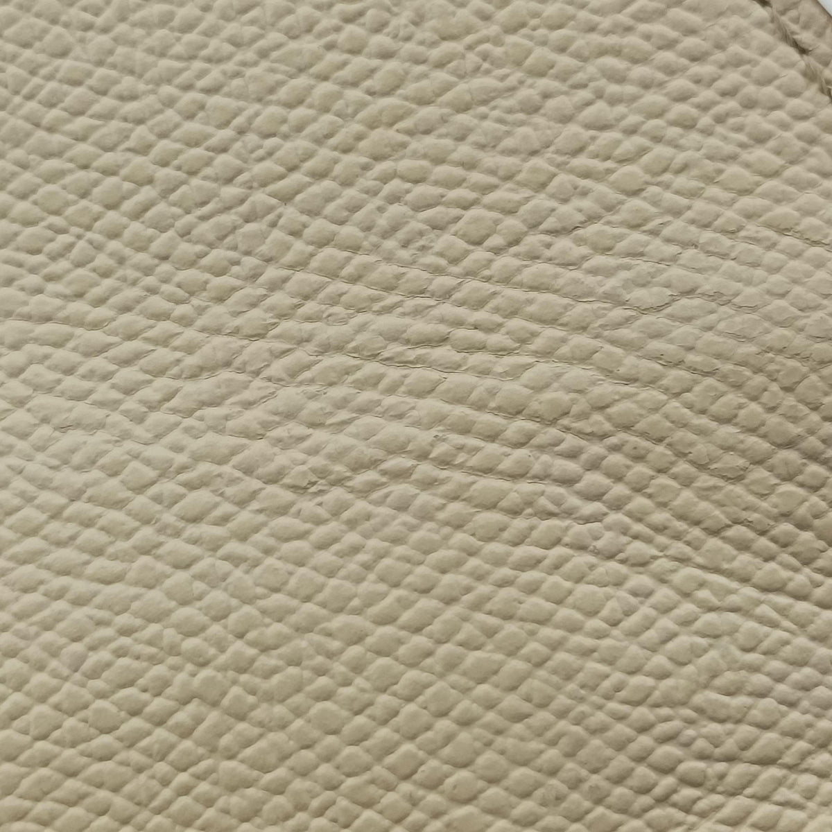Iside White × Black Calfskin N 489349イジィデ ホワイト × ブラック カーフスキン N 489349