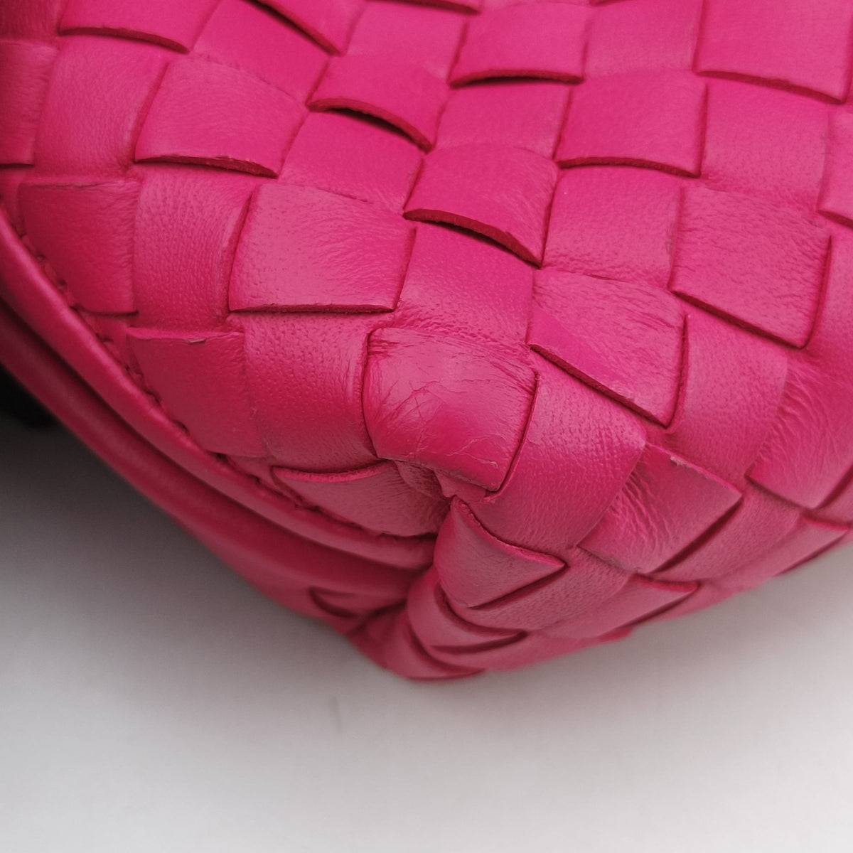 Nodini Intrecciato Pink Lambskin B02696409Qノディーニ イントレチャート ピンク ラムスキン B02696409Q