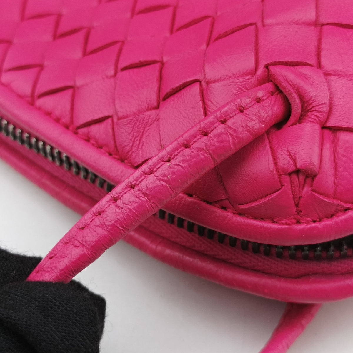 Nodini Intrecciato Pink Lambskin B02696409Qノディーニ イントレチャート ピンク ラムスキン B02696409Q