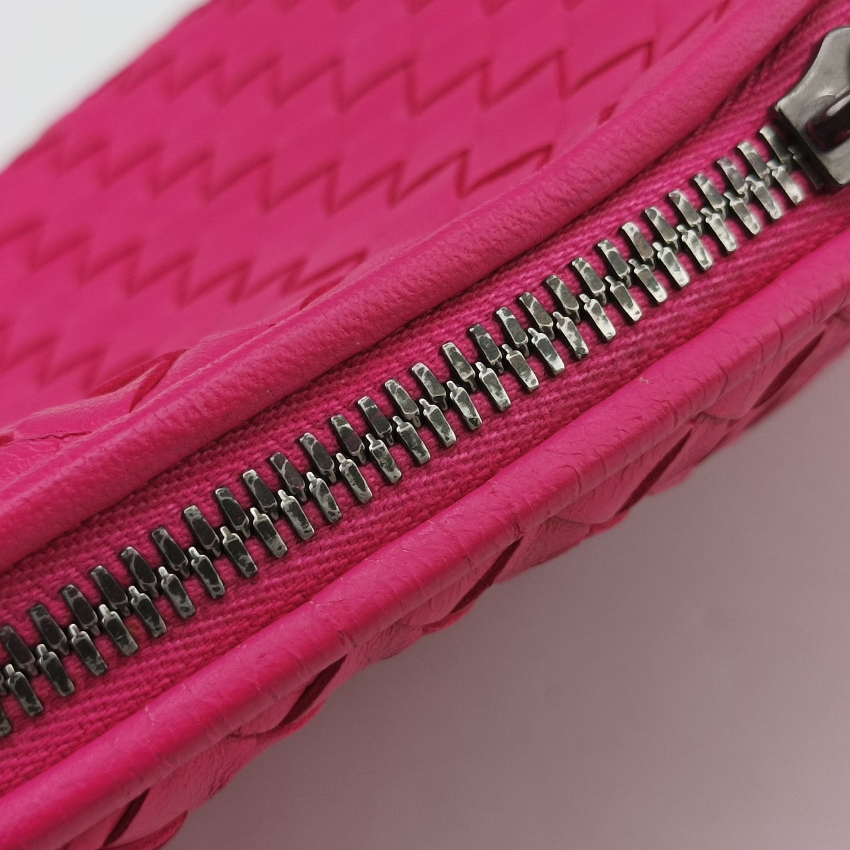 Nodini Intrecciato Pink Lambskin B02696409Qノディーニ イントレチャート ピンク ラムスキン B02696409Q