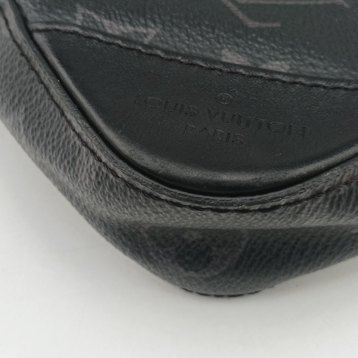 Trio Messenger Gris Monogram Shadow M46603 IC Chipトリオ メッセンジャー グリ モノグラム シャドウ M46603 ICチップ
