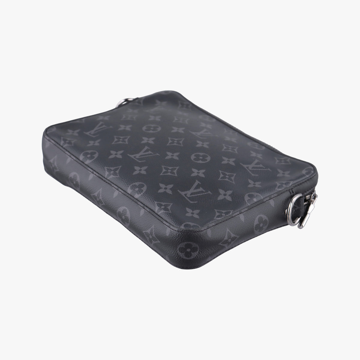 Trio Messenger Gris Monogram Shadow M46603 IC Chipトリオ メッセンジャー グリ モノグラム シャドウ M46603 ICチップ