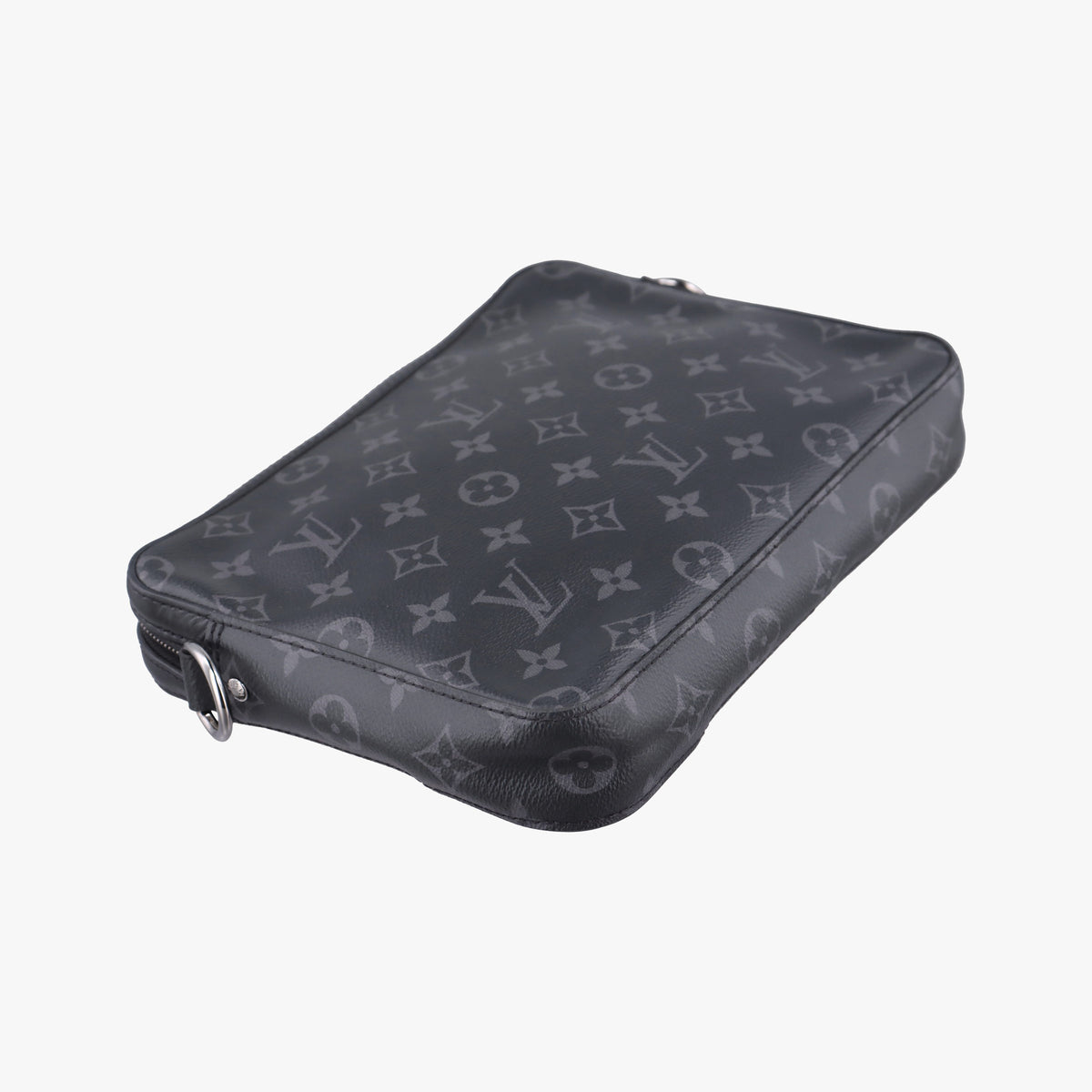 Trio Messenger Gris Monogram Shadow M46603 IC Chipトリオ メッセンジャー グリ モノグラム シャドウ M46603 ICチップ