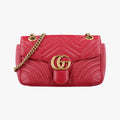 GG Marmont Red Leather 443497 B024424555GGマーモント レッド レザー 443497 B024424555