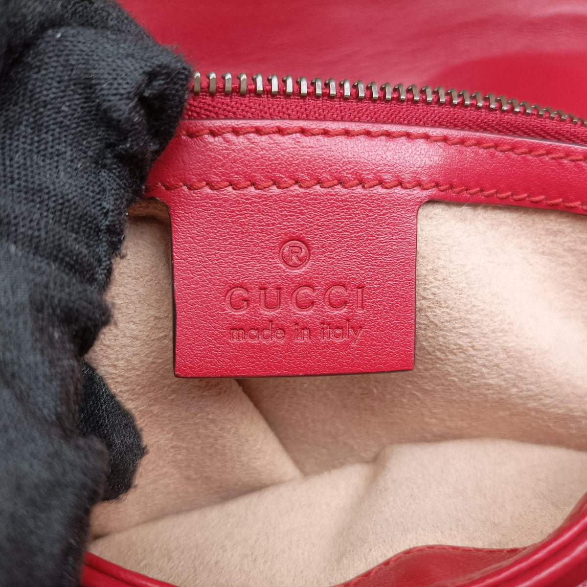 GG Marmont Red Leather 443497 B024424555GGマーモント レッド レザー 443497 B024424555