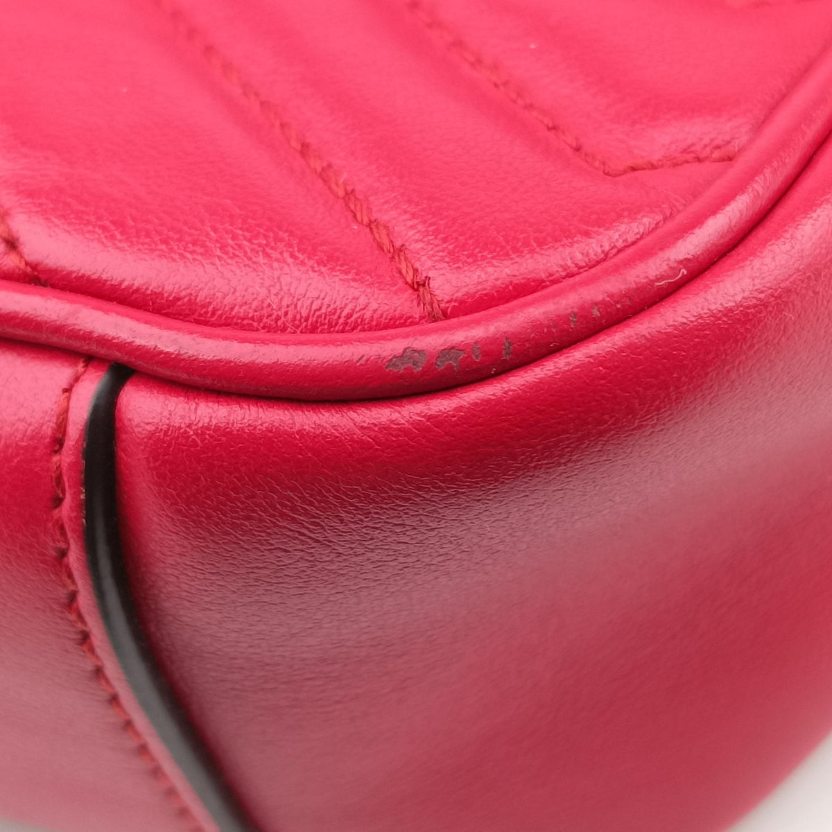GG Marmont Red Leather 443497 B024424555GGマーモント レッド レザー 443497 B024424555