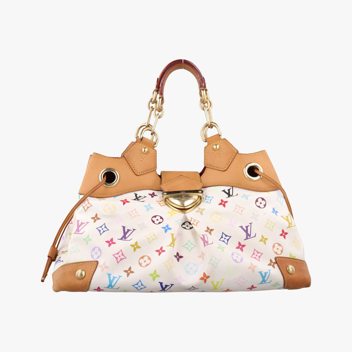 URSULA white Monogram Multicolor M40123 Lot number unknownウルスラ ブロン モノグラム マルチカラー M40123 製番不明